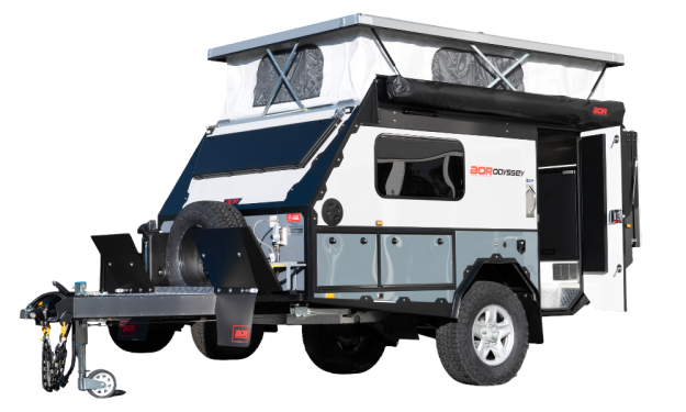 AOR Odyssey Signature – 11' Hybrid Off‑Road Camper Trailer
